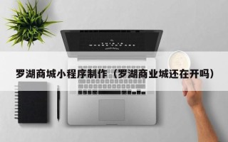 延安罗湖商城小程序制作（罗湖商业城还在开吗）
